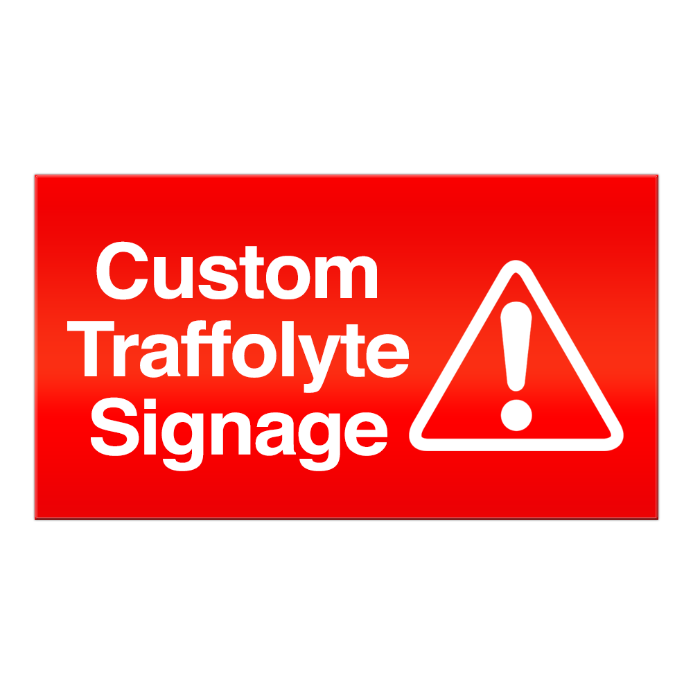 Trafalite Traffolyte Signage – Plate-Engraving