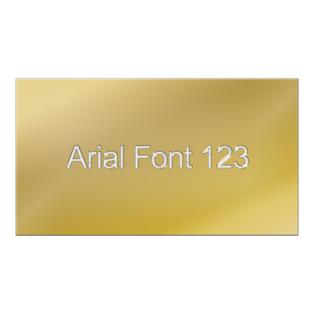 NEW Standard Plate 100mm x 50mm